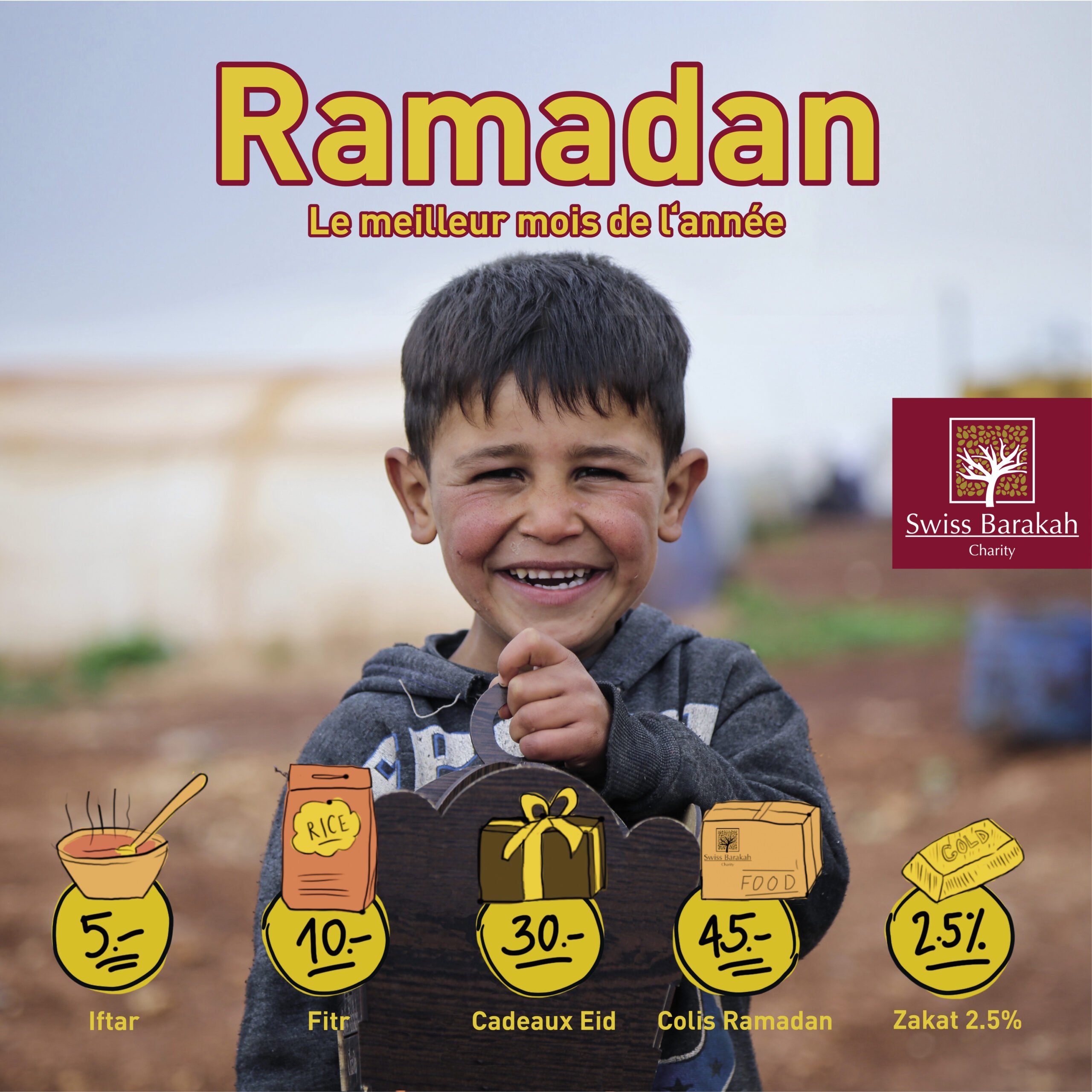 Projets donation Ramadan - Barakah Charity