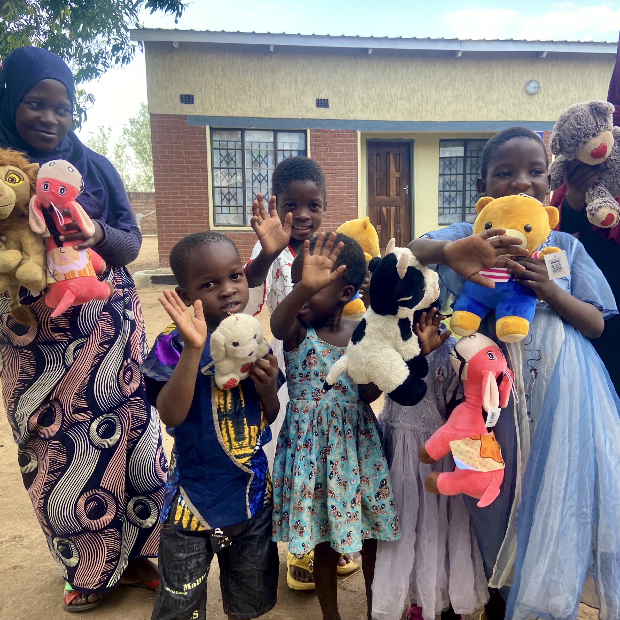 “Houses for orphans in a rural area”