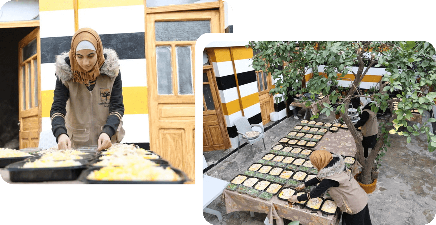 Les équipes de Barakah Charity préparent des repas Fidya et Kaffara pour les personnes dans le besoin