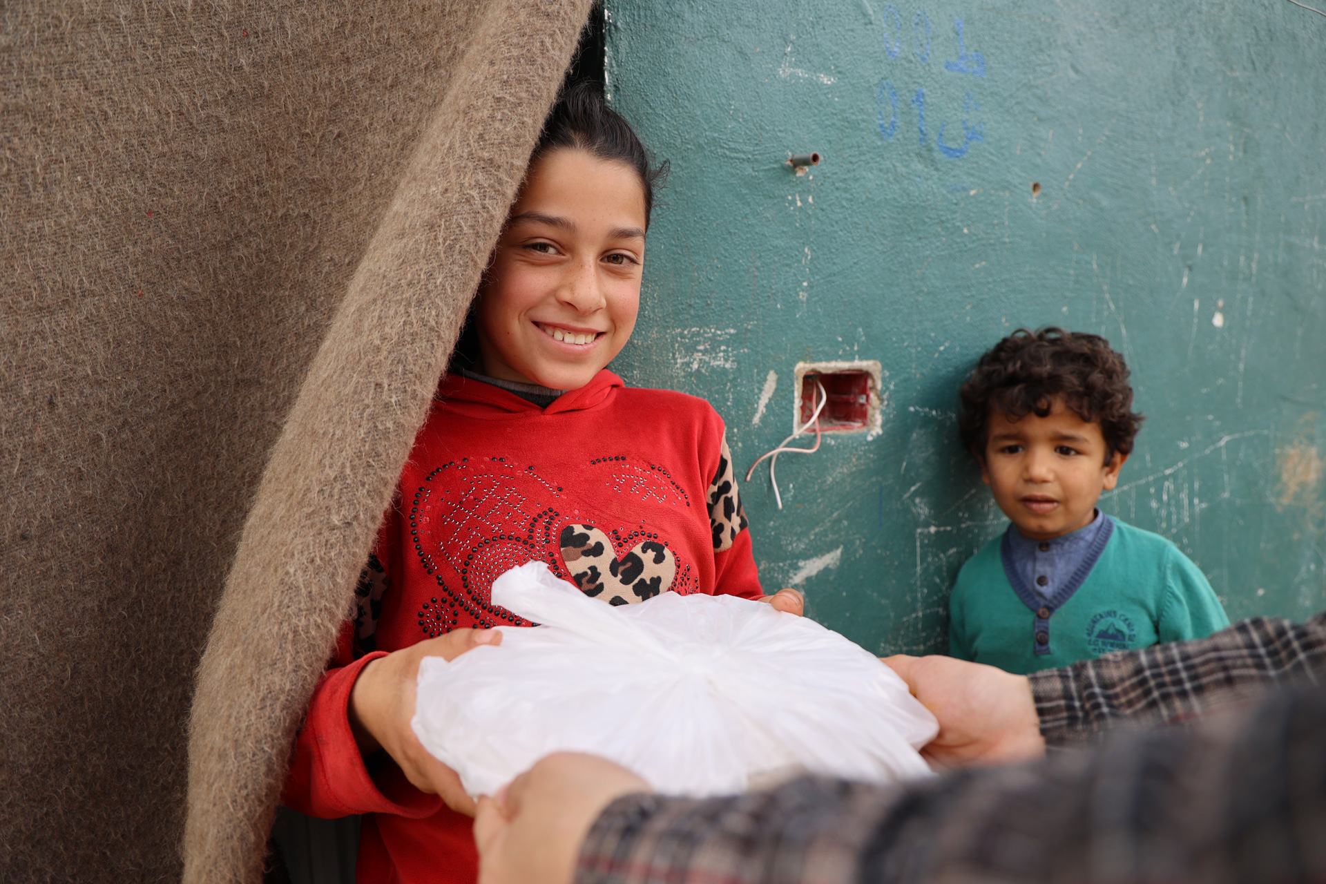 Distribution d’iftar à Gaza
