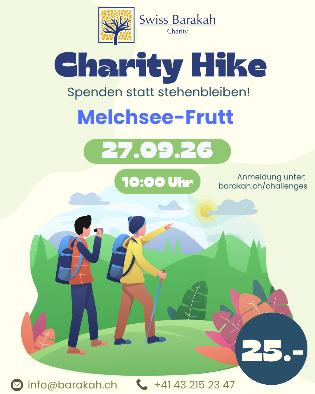 Charity Hike Melchsee Frutt